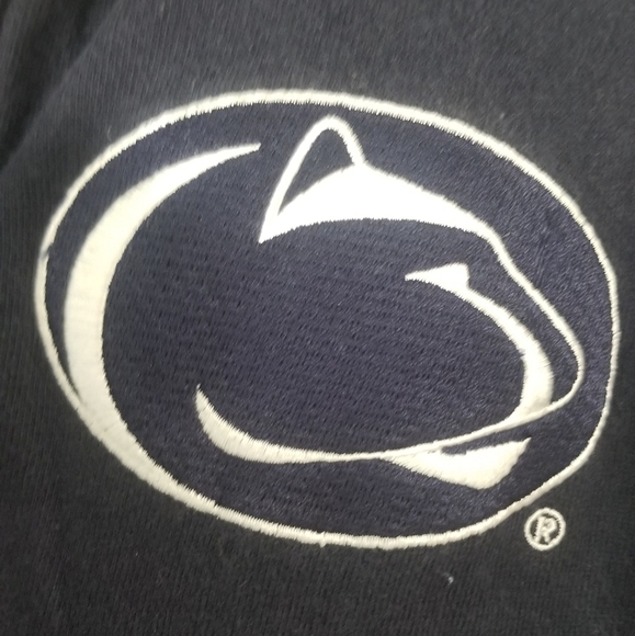 Penn State PSU Hoodie. Lace Embroidered Logo on Back & Paw Print Sleeve. Size M. - Picture 4 of 9